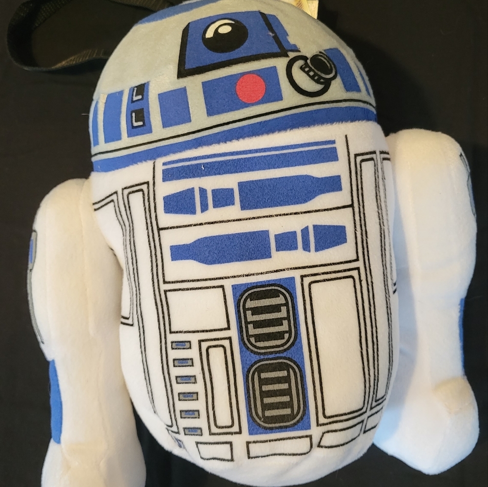 R2D2 plush backpack
